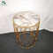 modern coffee table metal rose gold coffee table small side table