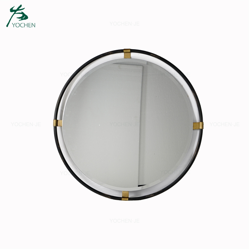 Vanity decorative round wall mirror for hotel