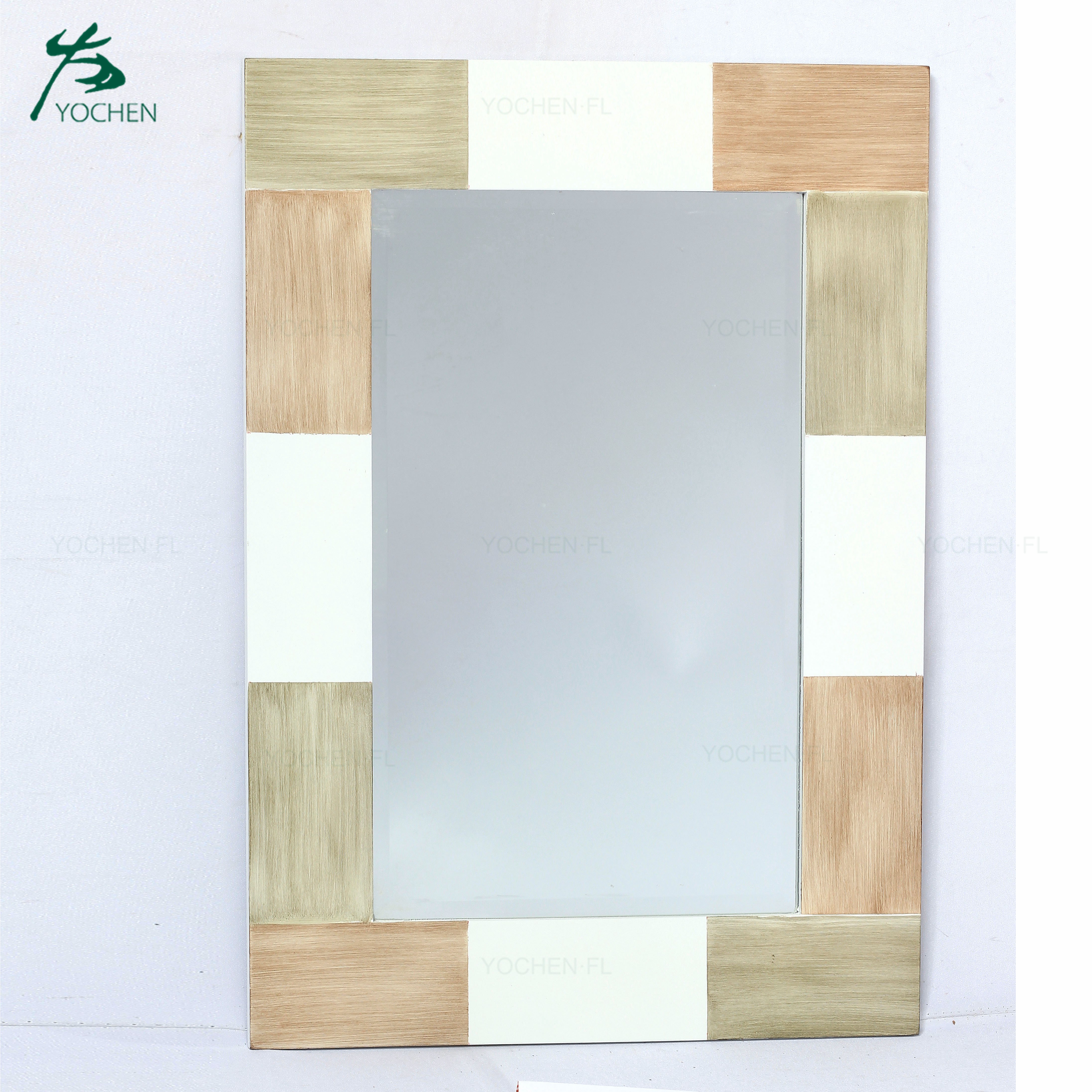 shabby chic home living room wood french mirror frame