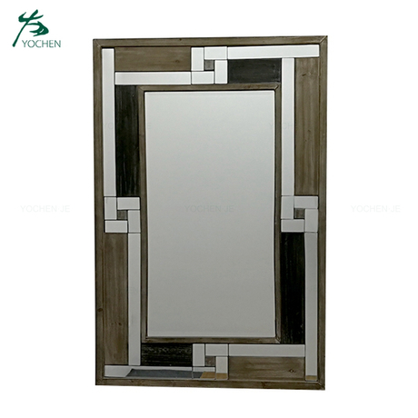 Shabby Chic Large Tall Wooden Frame Wall Mirror
