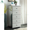 White mirrored tallboy chest of drawers bedroom furniture