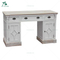 Modern Home Furniture White Wooden Console Table with 5 Drawers
