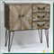 Bedroom Furniture French Three Drawer Chest of Drawers Wood