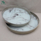Mirrored decorative vanity marble serving tray