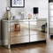 mirrored furniture wholesale storage drawer chest living room cabinets