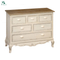 Fancy white and wooden sideboards living room cabinets french table
