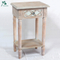 modern living room furniture silver mirrored nightstand end table