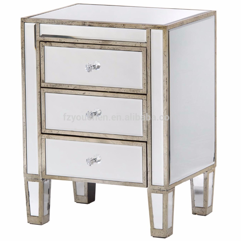 cheap wholesale mirrored furniture in vintage design
