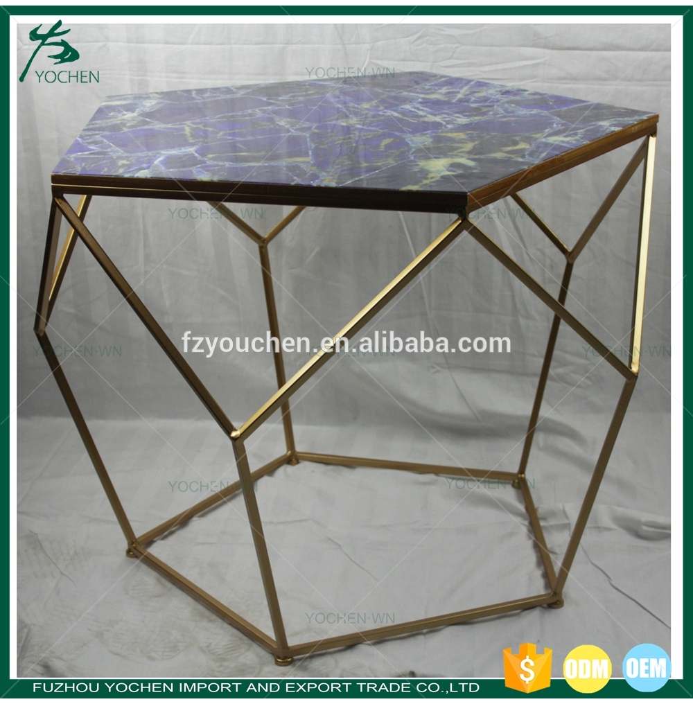 modern living room furniture glass round tea table set