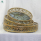 Handmade round artificial marble metal serving tray for home decor and hotel