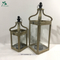 Antique distressed mdf wood lantern for home decor