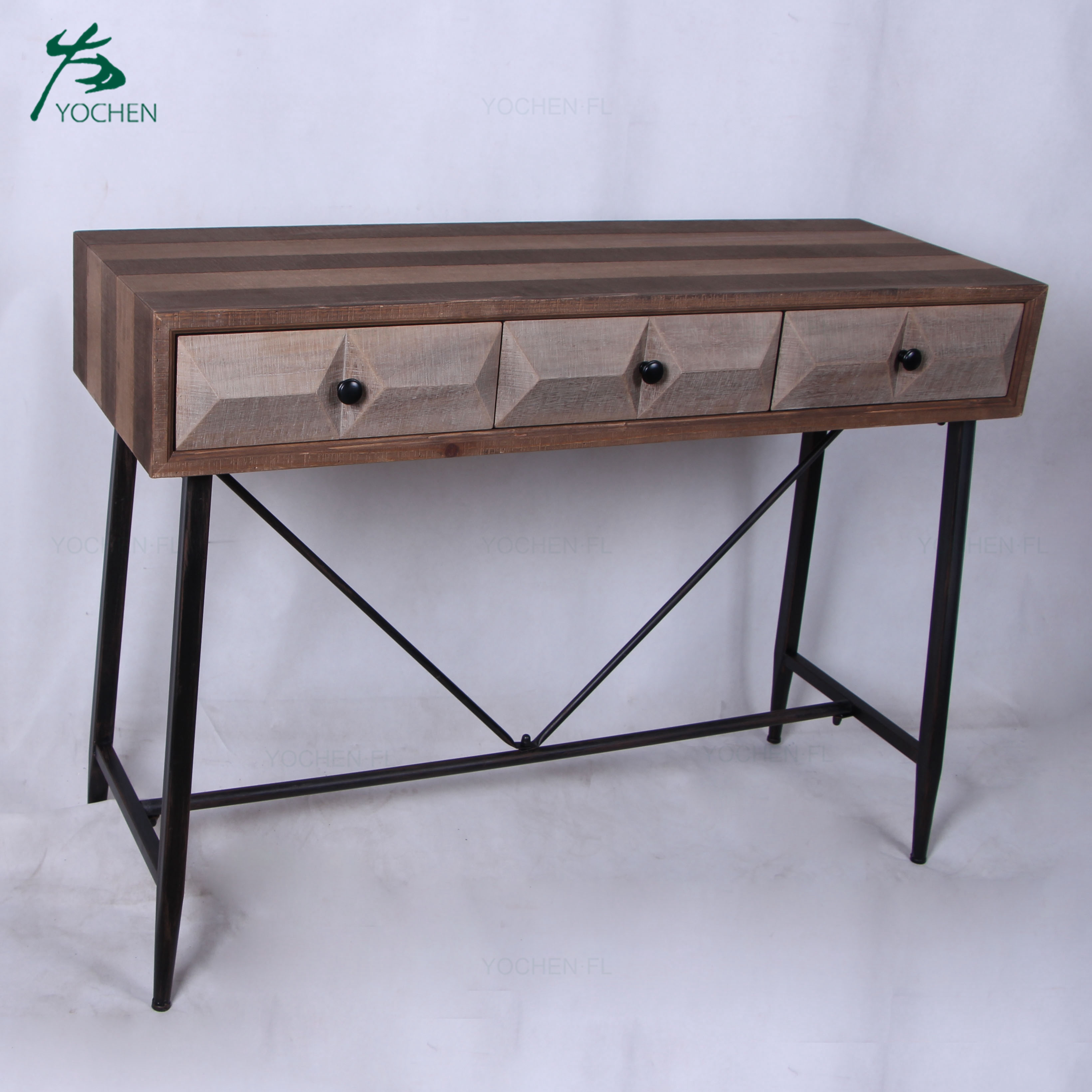 living room decoration furniture wooden classic console table