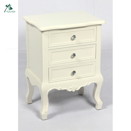 White three drawer nightstand furniture white bedside table