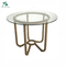new design modern glass top coffee table