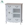 french provincial furniture wood display cabinet