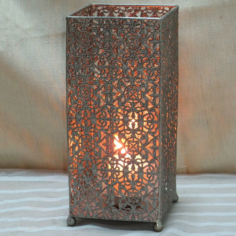 Wholesale Attractive Tin Candle Holder