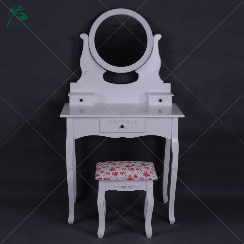 Wholesale bedroom furniture white make up dressing table