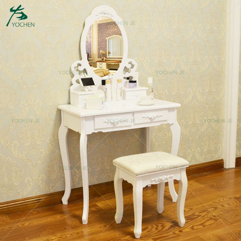 Bedroom furniture makeup corner dressing table with mirror