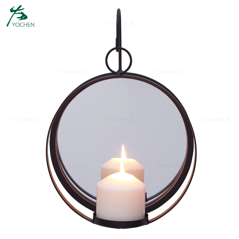 decorative wooden candle holder hang candle holder stand