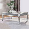 Diamond crush bedroom furniture nightstand side table mirror bedside table