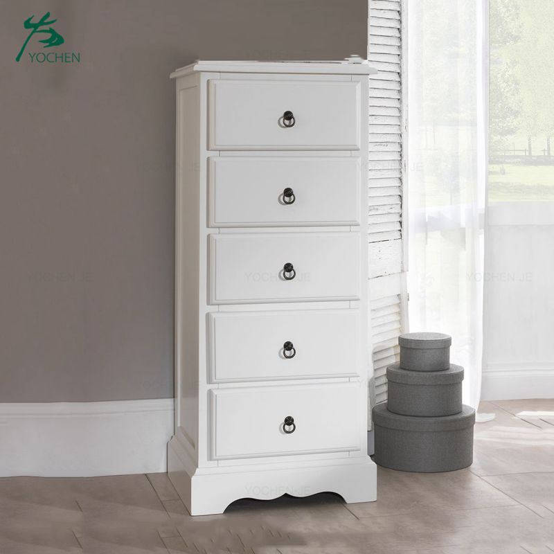 Wood Cabinet Small Drawer Standing Storage Cabinet