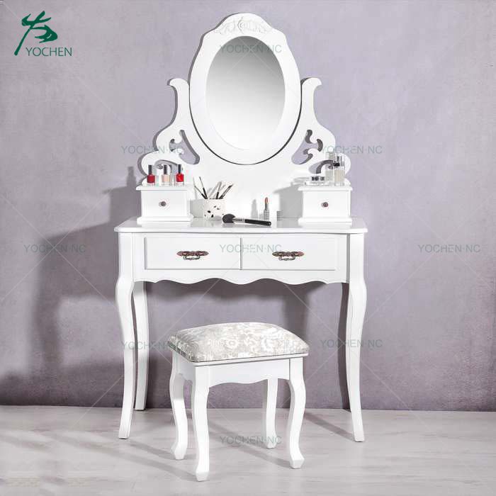 bedroom furniture white simple cosmetic dressing table furniture