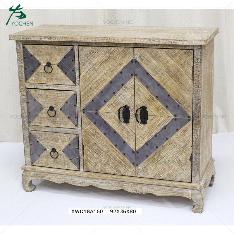 Antique solid wood popular bedroom console desk