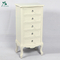 white furniture antiqued wood storage cabinet with colorful drawer