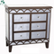 Best selling mirrored cabinet chest tallboy with 4 drawers