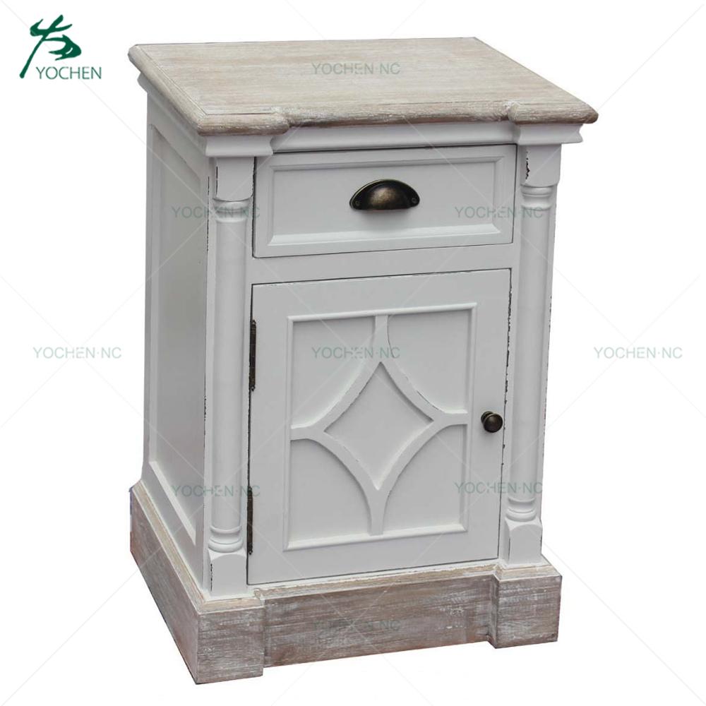 french Shabby Sideboards wooden doors design living room cabinet
