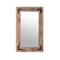 Living room wall antique wood mirror frame mirrors decor wall