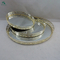 Round Loop Mirror Tray Round Metal Mirrored Tray In Gold