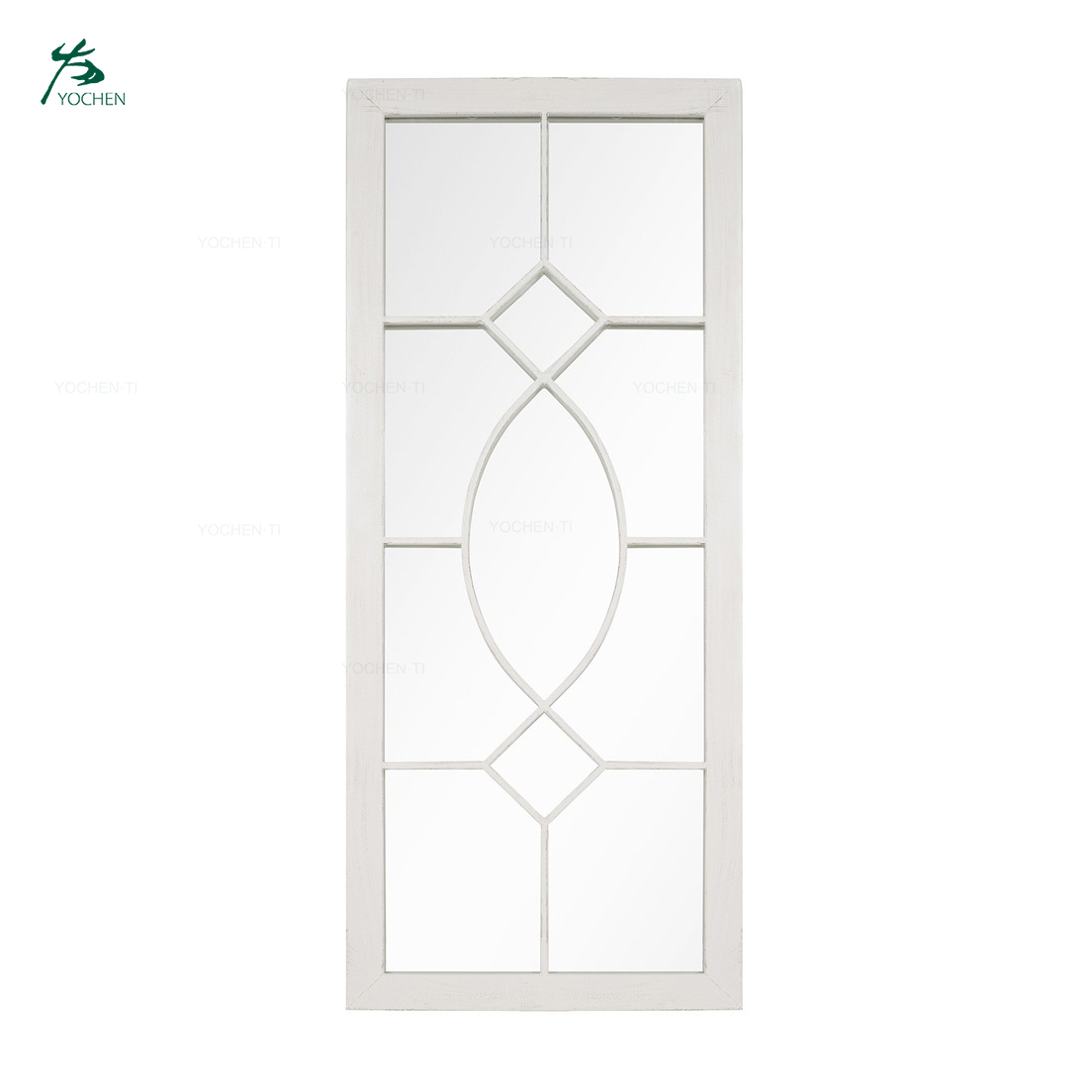 European Style Tall Rectangular Wall Mirror For Garden Or Outdoor Decorative