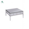 Home Funiture Toughened Stainless Steel Mirror Coffee Table