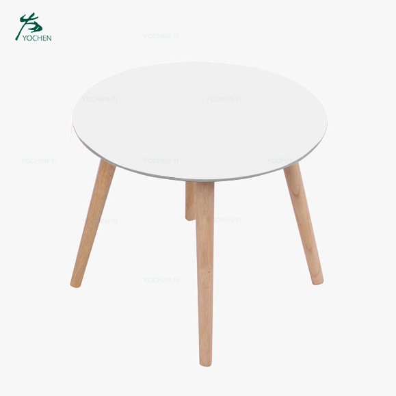 Modern White Small Coffee Table With Hairpin Legs Hotel Coffee Table