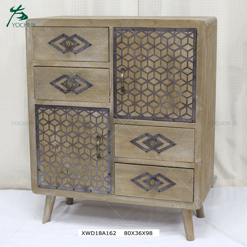 Wholesale Shabby Home Furniture Used Wooden Storage Cabinets