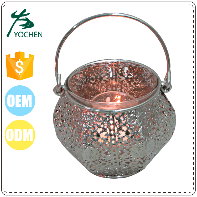 Decorative Garden wedding Metal Lantern Candle Holder