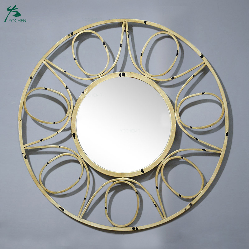 Large Outdoor Arch Ornate Garden Wall Mirror 40cm X 24cm Size