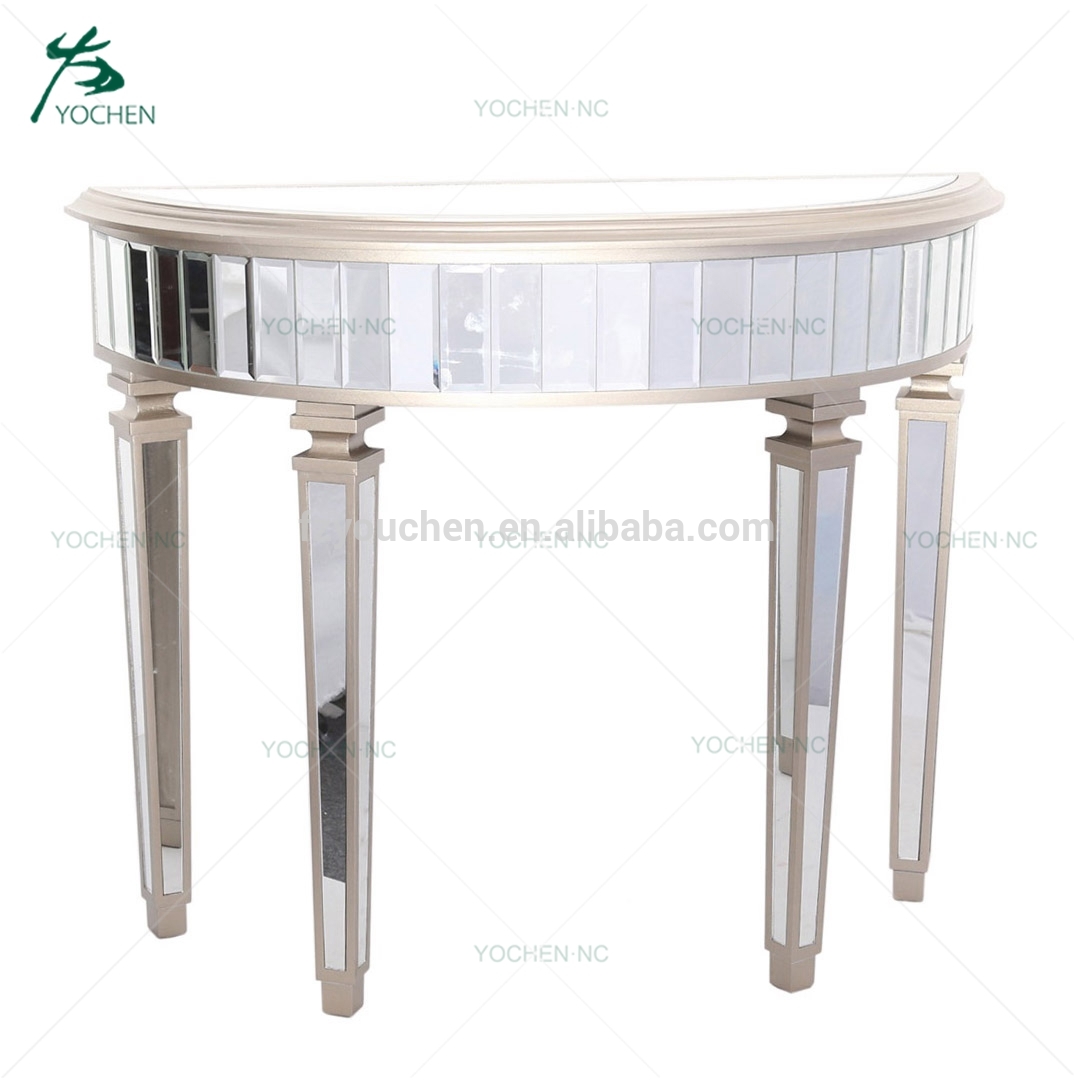 mirror console table modern living room furniture