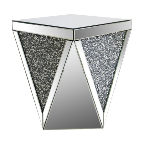 living room cabinet Modern crushed diamond furniture side table modern coffee table