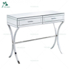 mirrored crystal range mirrored modern console table